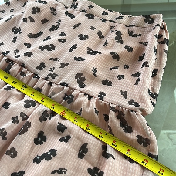 Leith, M, maxi, all over pattern, zipper, flat front waist - elastic back - Picture 9 of 10